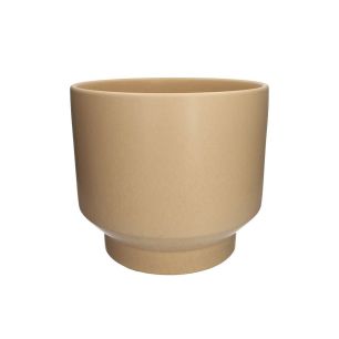 Pot d19.5xh16.5 beige