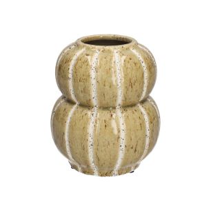 Vase d8/15.5xh18.5 beige