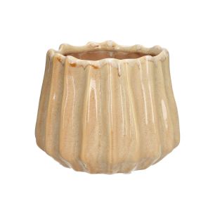pot d14/16.8xh13.3 beige