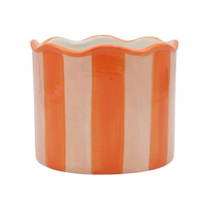 pot d15.8xh12.8 orange/anis