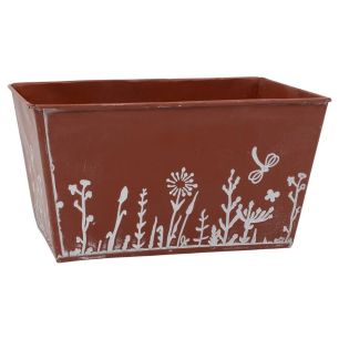 planteur 24.3x15.5x13 terre cuite