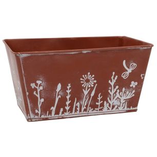 planteur 22.5x13.8x11.5 terre cuite