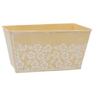 planteur 22.5x13.8x11.5 jaune