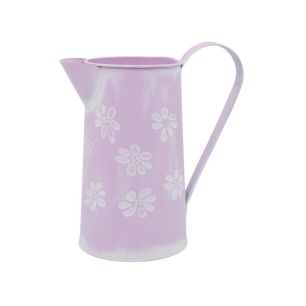 Milk can 20x12x22 lavender