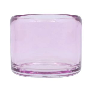 Tealight holder d7.5/8xh6 purple