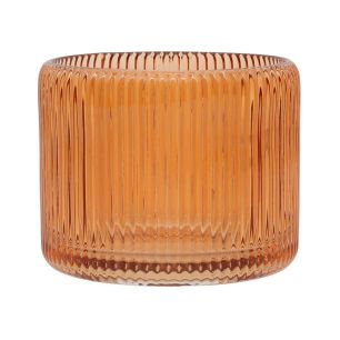 Tealight holder d7.5/8xh6 honey