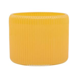 Tealight holder d7.5/8xh6 mustard
