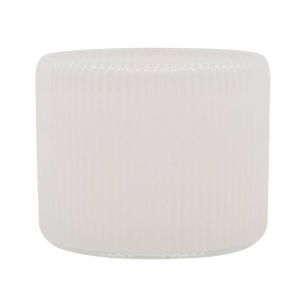Tealight holder d7.5/8xh6 off white