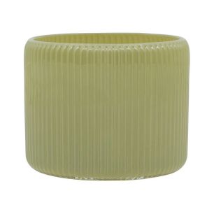 Tealight holder d9/9.4xh7.5 nile green