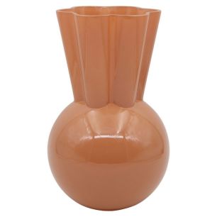 Vase d14.8/17.5xh28 sienna