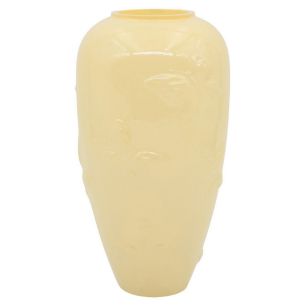 Vase d8/13.8xh24.8 yellow