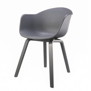 Garden chairs Plastic  Romeo - All Grey
