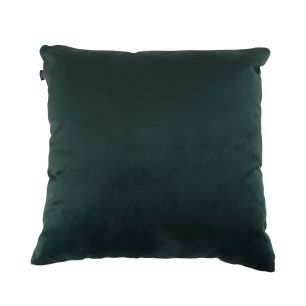 Ornamental cushion Cushy Living room Bedroom Square 45x45cm - Velvet dark green