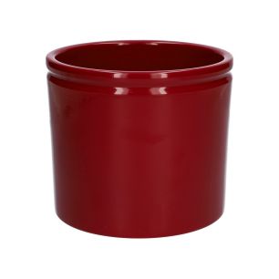 Pot Lucca1  Rouge Foncé Large