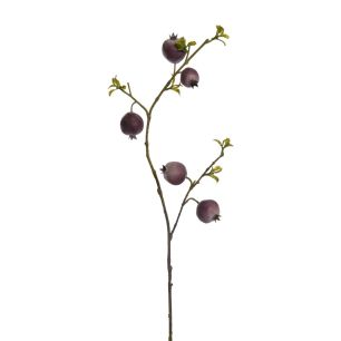 Pomegranate branch 95cm lavender
