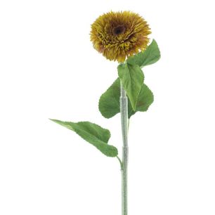 Sunflower spray Bella autumn 93cm