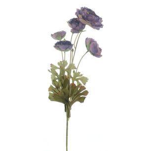 Ranunculus spray 61cm lavender