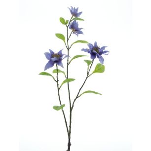 Jewel clematis spray 75cm lavender
