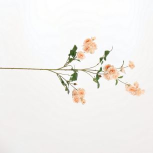 MINI ROSE SPRAY 97CM PEACH
