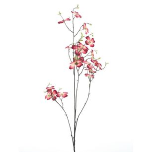 Dogwood branch red 126cm