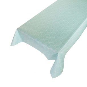 Jacquard Grid Wasbaar gecoat tafeltextiel 61mint 140cmx20mtr 