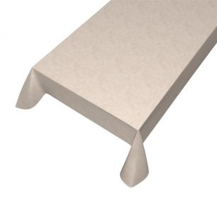Dean Wasbaar gecoat tafeltextiel zandkleur 140cmx20mtr 