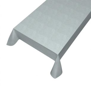 Dean Wasbaar gecoat tafeltextiel licht blauw 140cmx20mtr 