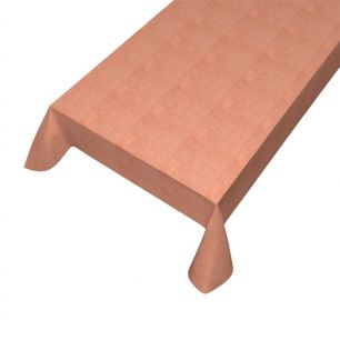 Dean Wasbaar gecoat tafeltextiel licht terra 140cmx20mtr 