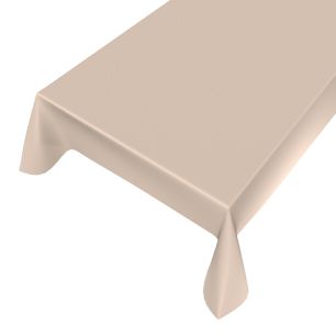 Dean Wasbaar gecoat tafeltextiel beige 140cmx20mtr 