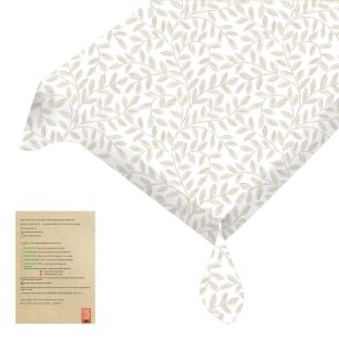 Avani Ecological tablecloth beige 140cmx20mtr