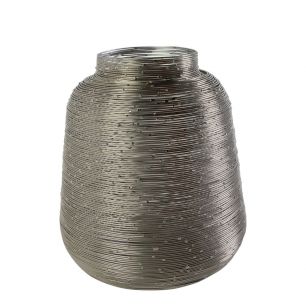 Lantern Iron kira silver h20 d18cm