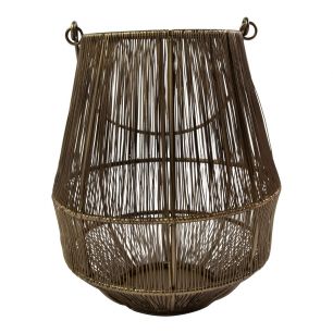 Lantern Iron zia bronze h25 d22cm