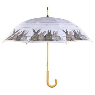 parapluie bois d'échafaudage lapin 105cm