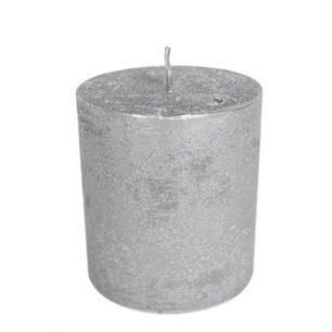 candle silver 10x15cm*