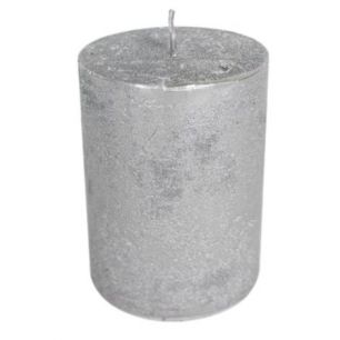 candle silver 10x20cm*