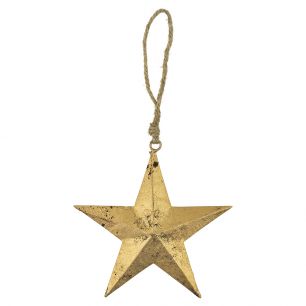 star hanger gold rope 15cm*