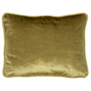 velvet cushion gold 35x45cm*