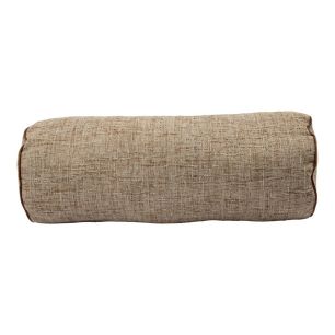 Bolster Bouclé beige 20x50cm