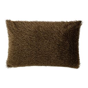 Cushion Allover fringe gold 40x60cm