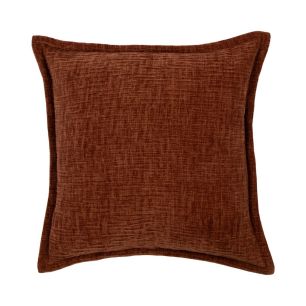 Cushion Crinkled velvet orange 45x45cm