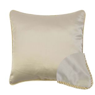 cushion satin champagne 45x45cm