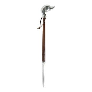 Shoe-horn with wood dog 50cm