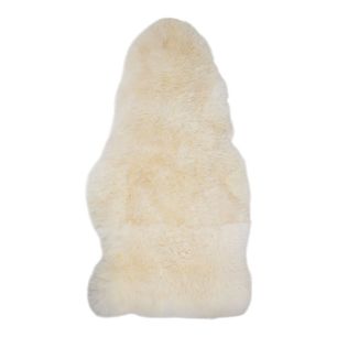 XL schapenvacht nieuw zeeland wit 75x140cm (ovis aries)