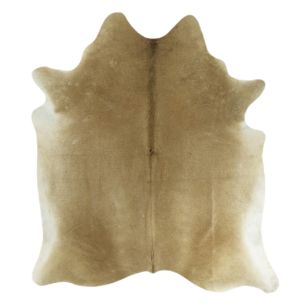 tapis vache beige 250cm