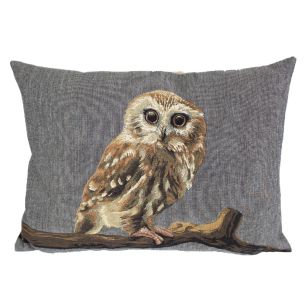 gobelin kissen kauz 30x45cm