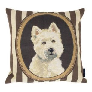 gobelin kissen passepartout westy 45x45cm*