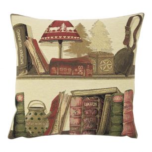 gobelin coussin hiver lampe 45x45cm*