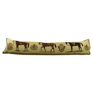 gobelin draught excluder horse saddle 20x90cm