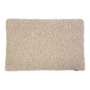 big cushion curly teddy beige 40x60cm