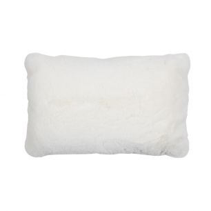 cushion teddy soft off-white 30x50cm